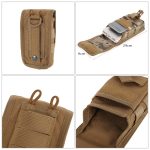 2 PCS Multifunktionale Molle-System-Hüfttasche Outdoor-Lauftaschen für Mobiltelefone unter 5,5 Zoll, 2 PCS – Bild 4