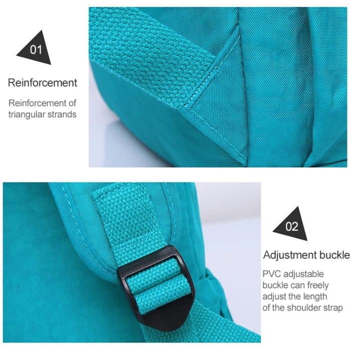 Rucksäcke, Schulrucksack für Mädchen im Teenageralter, weiblich, Laptop-Rucksack, Reisetasche, 27X13X37cm, 31X14X42cm, 33X16X47cm – Bild 7