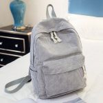 Rucksack aus weichem Stoff, weibliches Cord-Design, Schulrucksack für Mädchen und Frauen im Teenageralter