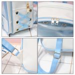 Transparenter Kinderrucksack, niedliche Schleife, Mini-Schultasche – Bild 7