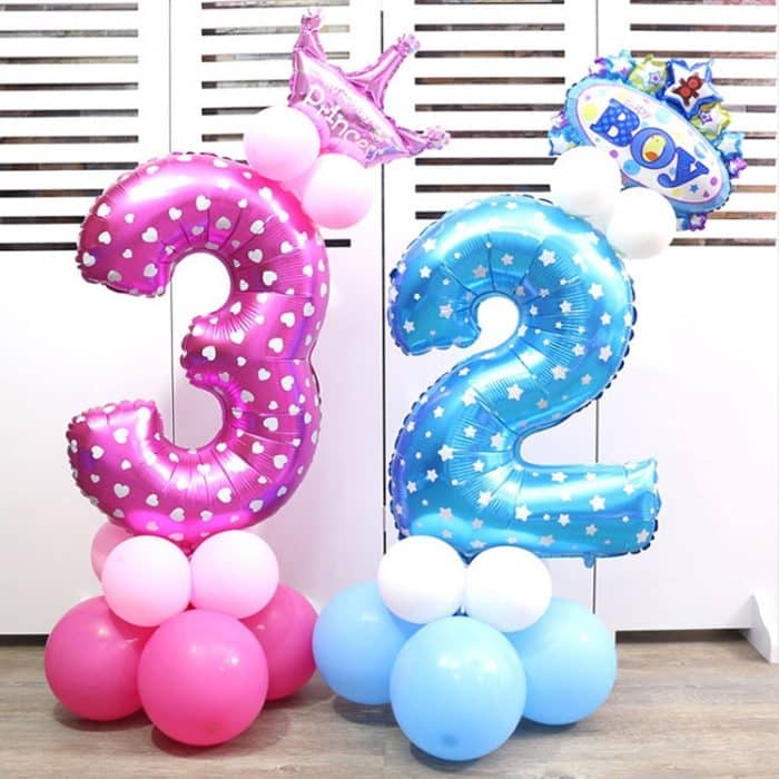 5 Stück 16 Zoll Zahlenfolienballons Happy Birthday Party Hochzeitsballons, Gold, 7, Silver, 7, Pink, 7, Fancy Pink, 7, Fancy Blue, 7, Gold, 2, Silver, 2, Pink, 2, Fancy Pink, 2, Fancy Blue, 2, Gold, 3, Silver, 3, Pink, 3, Fancy Pink, 3, Fancy Blue, 3... – Bild 5