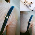 Anti-Rutsch-Pin, einfache Perlenbrosche, Damen-Accessoires, Strickjacke, Anti-Verschleißnadeln, Emaille-Pin – Bild 6