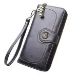 Vintage Taste Telefon Geldbörsen Frauen Geldbörsen Weibliche Geldbörse Leder Marke Retro Damen Lange Zipper Frau Brieftasche Karte Kupplung