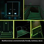 Reflektierendes Leuchtband, selbstklebender Aufkleber, abnehmbares Leuchtband, fluoreszierendes, leuchtendes, dunkles, auffälliges Warnband, 2cm  x 3m – Bild 3