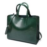 Leder Handtaschen Große Frauen Tasche Casual Weibliche Taschen Stamm Tote Schulter Tasche Damen Große Bolsos, Green, Blue, Coffee, Burgundy, Pink, Gray, Brown, Black