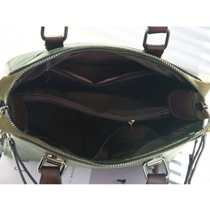 Vintage PU Leder Damen Handtaschen Frauen Messenger Bags Totes Quaste Designer Umhängetasche Umhängetasche Boston Handtaschen – Bild 6