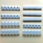 9-in-1 selbstklebende Schmuckhaken zur Wandmontage