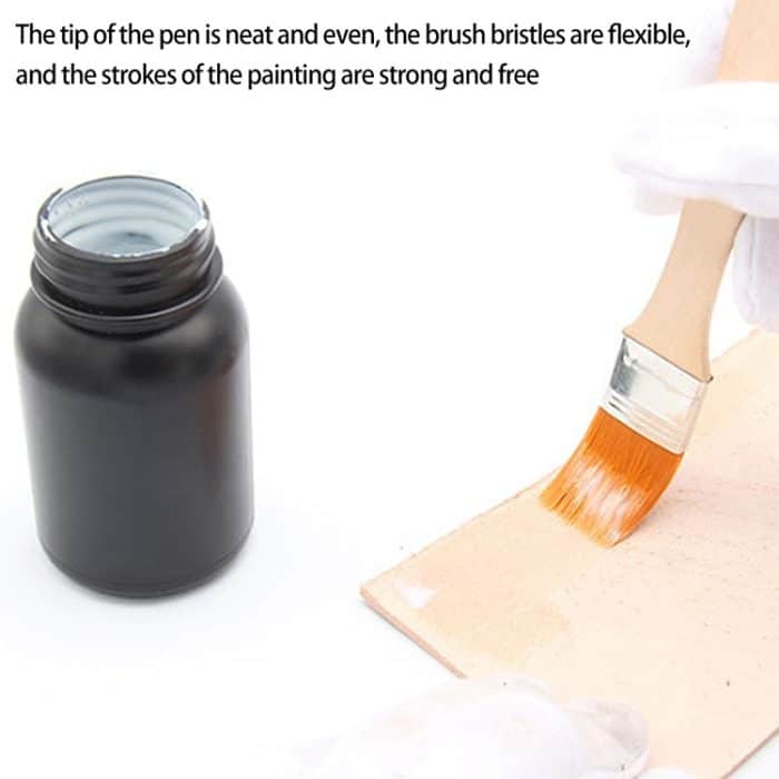 10 Stück Nylonhaar-Malpinsel, Öl-Aquarell-Wasser-Pulver-Pinsel – Bild 4