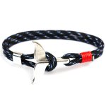 Walschwanz-Anker-Charm, nautische Überlebensseil-Kettenarmbänder – Bild 7