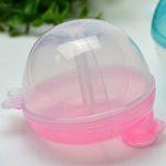 5 Stück Baby-Milchpulver-Formelspender, Lebensmittelbehälter, Aufbewahrungsbox, 3-lagige, auslaufsichere Reise-Aufbewahrungsbox für Kinder und Kleinkinder, Green, Pink, Yellow, Blue – Bild 3