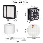 Staubsaugerfilter-Set für Shark IQ R101AE IQ R101 / RV1001, 8 PCS/Set – Bild 5