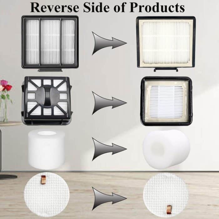 Staubsaugerfilter-Set für Shark IQ R101AE IQ R101 / RV1001, 8 PCS/Set – Bild 7