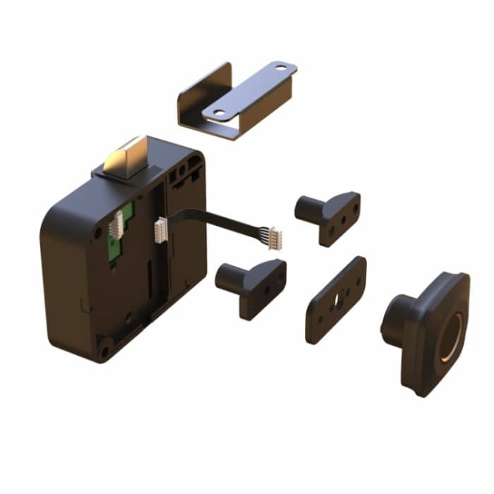 Smart Drawer Locker Fingerabdruckschloss Haushalts-Diebstahlsicherung – Bild 3