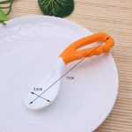 2 PCS Baby Gebogene Löffel Essen Löffel Baby Schnuller Fütterung Löffel Feste Lieferungen Gebogene Löffel Kinder Geschirr, Curved Spoon – Bild 3
