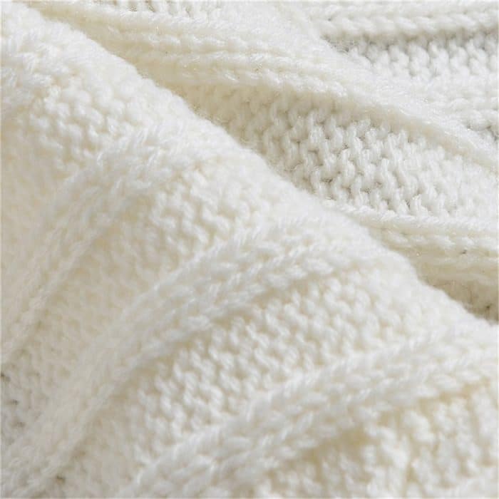 Kinder Pullover Holzknopf Quaste Hut Baby Kapuzenschlafsack, One Size – Bild 5