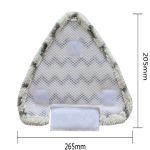 2 PCS Microfiber Triangle Mop Stoffbezug für Shark Steam Mop – Bild 4