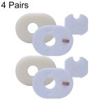 4 Paar Filterschwamm Haushaltsstaubsauger Zubehör für Shark HV300 / 310 Serie
