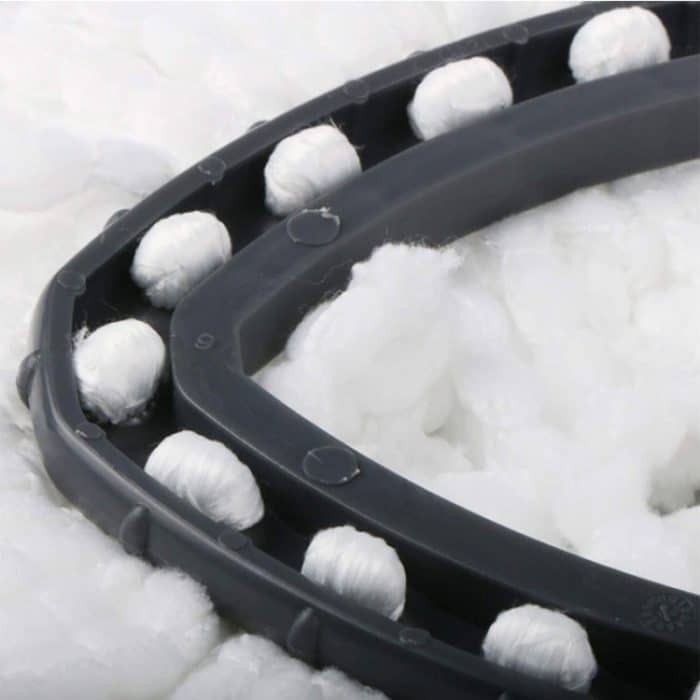 4 PCS Rotierendes Dreieck Baumwollgarn Mop Kopf Mop Ersatztuch Für O-Cedar / Vileda – Bild 3