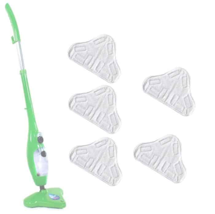 TBD05414765.jpg 5 PCS Steam Mop Dreieck Tuch Abdeckung Ersatz Pad für Thane H2O X5 – Bild 1