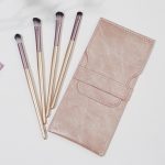 4 Teile/satz Make-Up Pinsel Lidschatten Pinsel Augen Make-Up Set Weiche Haar Detail Pinsel Wisch Pinsel Mit Pinsel Tasche