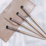 4 Teile/satz Make-Up Pinsel Lidschatten Pinsel Augen Make-Up Set Weiche Haar Detail Pinsel Wisch Pinsel Mit Pinsel Tasche – Bild 2