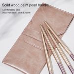 4 Teile/satz Make-Up Pinsel Lidschatten Pinsel Augen Make-Up Set Weiche Haar Detail Pinsel Wisch Pinsel Mit Pinsel Tasche – Bild 6