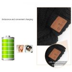 YZ Binaural Call Music Bluetooth-Kappe Winter Warm Wireless Headset Cap – Bild 4