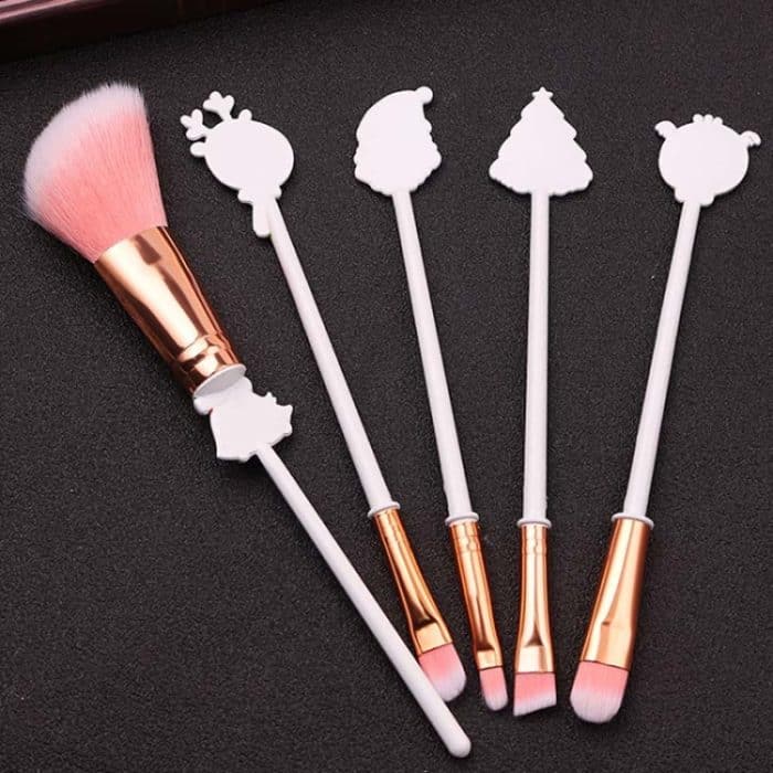Weihnachten Make-up Pinsel Geschenk Elch Anfänger Set Beauty Tool Set – Bild 5