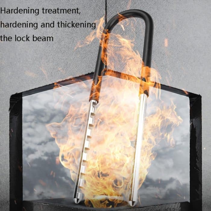 Intelligentes Bluetooth-Fingerabdruck-U-förmiges Glastürschloss, schersicheres Diebstahlschutzschloss, erweitertes wasserdichtes U-förmiges Schloss für den Außenbereich, U3 (Fingerprint+APP+Key), U5 (Fingerprint+APP+Key), U2 (Key Password + APP + Key) – Bild 2