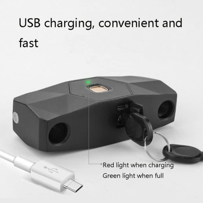 Intelligentes Bluetooth-Fingerabdruck-U-förmiges Glastürschloss, schersicheres Diebstahlschutzschloss, erweitertes wasserdichtes U-förmiges Schloss für den Außenbereich, U3 (Fingerprint+APP+Key), U5 (Fingerprint+APP+Key), U2 (Key Password + APP + Key) – Bild 6