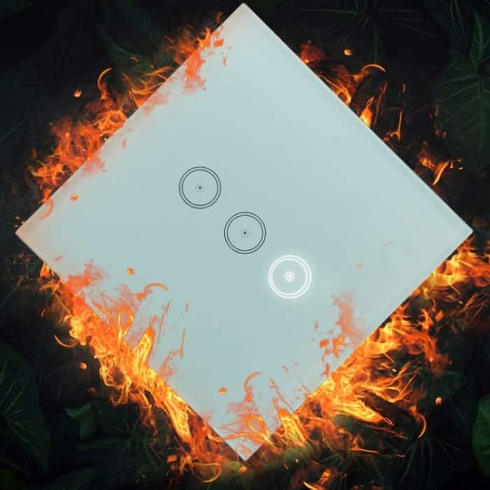 Wifi Wand Touch Panel Schalter Sprachsteuerung Handy Fernbedienung, White 1 Gang (Zero Firewire Wifi ), White 2 Gang (Zero Firewire Wifi ), White 3 Gang (Zero Firewire Wifi ), Black 1 Gang (Zero Firewire Wifi ), Black 2 Gang (Zero Firewire Wifi  )... – Bild 2