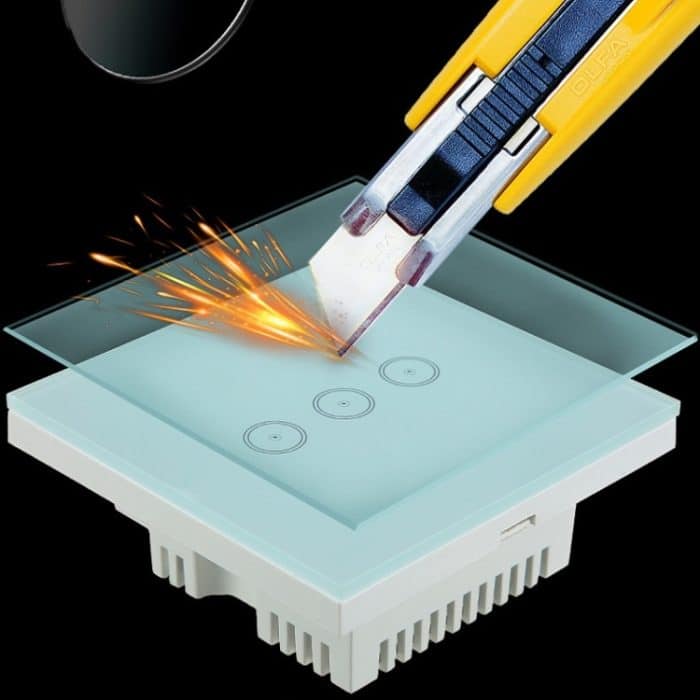 Wifi Wand Touch Panel Schalter Sprachsteuerung Handy Fernbedienung, White 1 Gang (Zero Firewire Wifi ), White 2 Gang (Zero Firewire Wifi ), White 3 Gang (Zero Firewire Wifi ), Black 1 Gang (Zero Firewire Wifi ), Black 2 Gang (Zero Firewire Wifi  )... – Bild 3