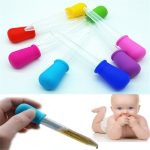 3 PCS 5ML Clear Silicone Kleine Kunststoff-Fütterungsmedizin Flüssig-Pipettentropfer, Größe: 12 x 2 cm