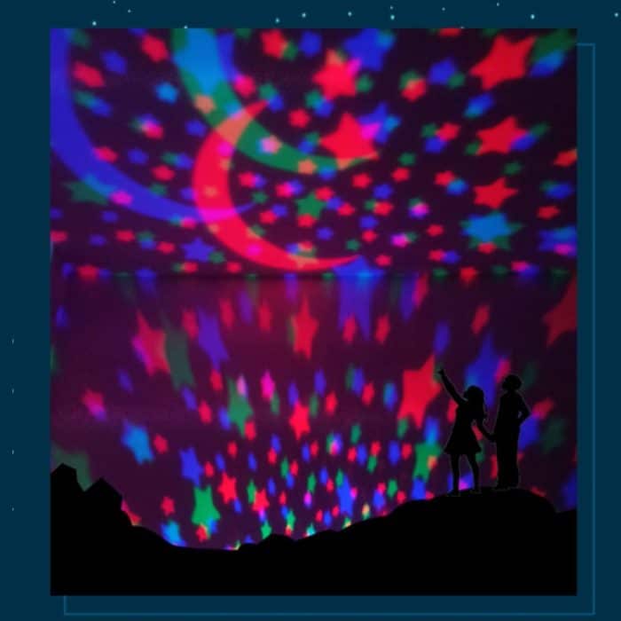 LED-Sternenhimmel-Licht, USB-Fernbedienung, rotierende Musik-Projektorlampe, romantisches Sternennachtlicht – Bild 5