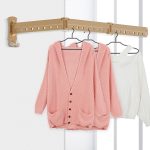 Kleiderständer, zusammenklappbarer Teleskop-Balkon-Wäscheständer, für den Innenbereich, wandmontierte Kleiderstange für den Haushalt, Golden Long (3 Sections), Silver Long (3 Sections), Black Long (3 Sections), Rose Gold Long (3 Sections)... – Bild 8