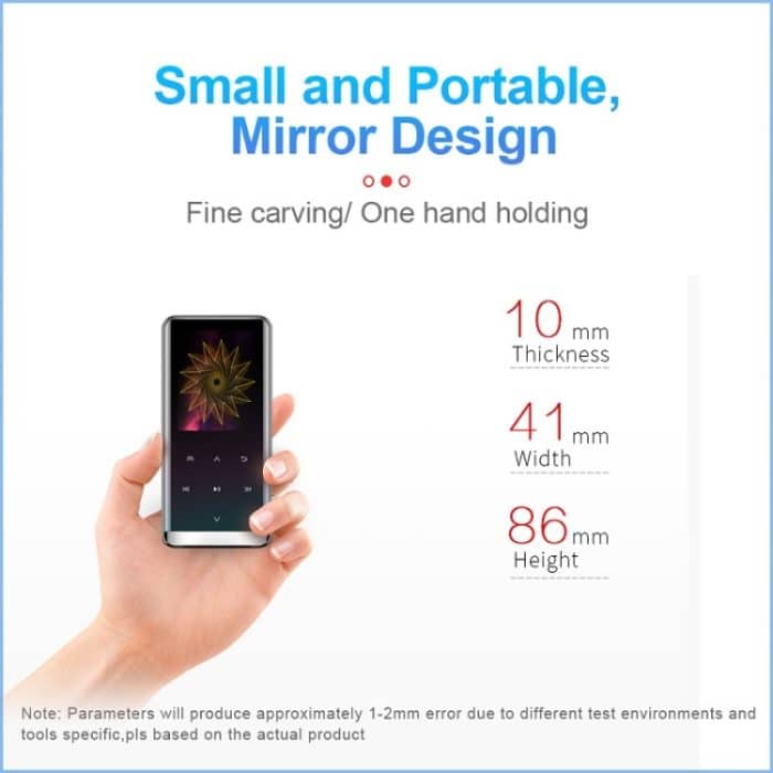 M13 High-Definition-Rauschunterdrückungsrekorder Musik-MP4-Player, unterstützt Aufnahme / E-Book / TF-Karte, With Bluetooth (Black) 4GB, With Bluetooth (Black) 8GB, With Bluetooth (Black) 16GB, With Bluetooth (Black) 32GB, Without Bluetooth(Black) 4GB... – Bild 11