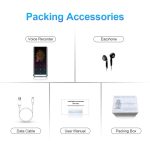 M13 High-Definition-Rauschunterdrückungsrekorder Musik-MP4-Player, unterstützt Aufnahme / E-Book / TF-Karte, With Bluetooth (Black) 4GB, With Bluetooth (Black) 8GB, With Bluetooth (Black) 16GB, With Bluetooth (Black) 32GB, Without Bluetooth(Black) 4GB... – Bild 12