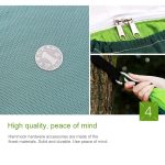 1-2 Personen Outdoor Moskitonetz Fallschirm Hängematte Camping Hängendes Schlafbett Schaukel Tragbarer Doppelstuhl, 260 x 140 cm, 260x140cm Blue Grey, 260x140cm Pink, 260x140cm Pink Blue, 260x140cm Green, 260x140cm Yelliw Green – Bild 8