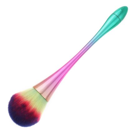 2 Stück einzelne Make-up-Pinsel mit kleiner Taille, Nagelpuder, Staub, Rouge, loser Puderpinsel