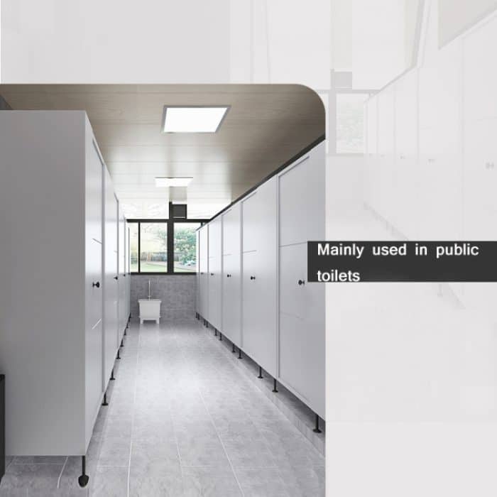 Toiletten-Türschloss mit rotem und grünem Display, öffentliche Toilette, Edelstahl-Bolzenschloss, Indicating lock With Handle – Bild 5