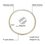 CNC-007 Magnetischer Halskettenschmuck aus Titanstahl – Bild 3