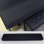 Wasserabweisende elektronische Tastaturabdeckung mit Öffnung, Oxford-Stoff, Staubschutz, Kordelzug, Tastatur- und Instrumentenabdeckung, 61 Keys Black 98x42x21cm, 88 Key Black 124x49x36cm – Bild 6