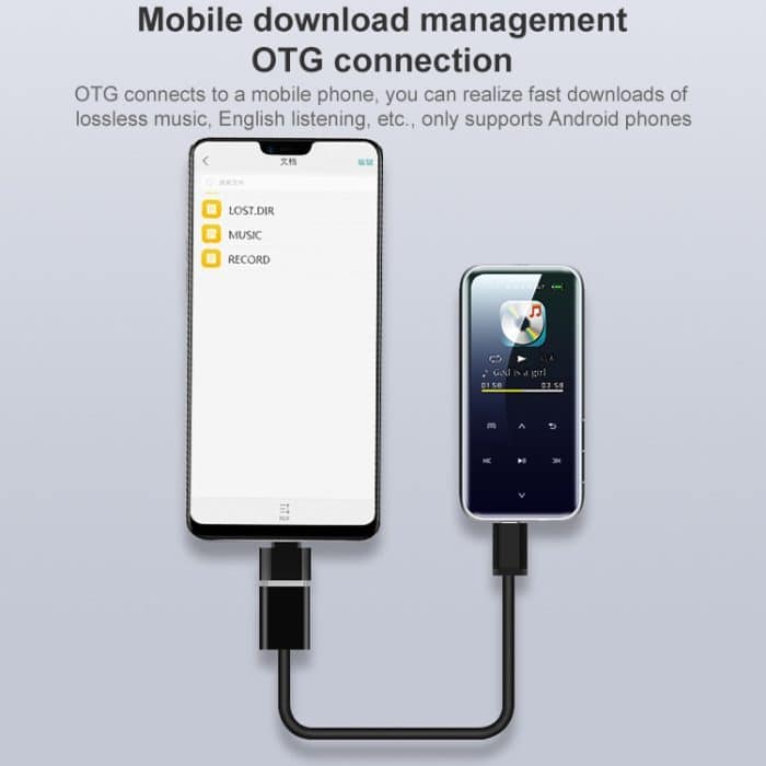 Tragbares Bluetooth-Touchscreen-MP3-Player-Recorder-E-Book, 4GB, 8GB, 16GB, 32GB – Bild 16