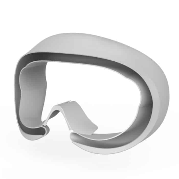 Für Pico 4 VR-Brille Augenpads Silikon-Schutzhülle, For Pico 4 Eye Pads (Light Gray), For Pico 4 Eye Pads (Black) – Bild 1