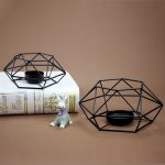 3 Stück Hochzeits-Kerzenhalter aus Schmiedeeisen, Bastel-Kerzenhalter, Heimdekoration, Ornamente, Large, Small – Bild 2