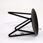 3 PCS hohle Haushaltskerzenbecher Eisenkerzenhalter luxuriöse kreative Heimdekorationen, A Gold, A Black, B Gold, B Black – Bild 3