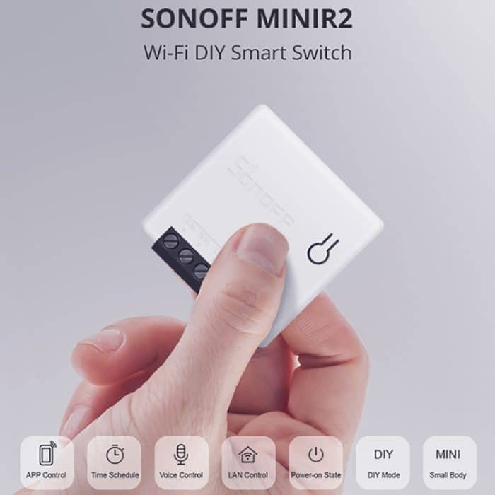 Sonoff MINIR2 Dual-Control WIFI Smart Switch DIY Kleine Modifikationsteile – Bild 13