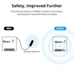 Sonoff MINIR2 Dual-Control WIFI Smart Switch DIY Kleine Modifikationsteile – Bild 4