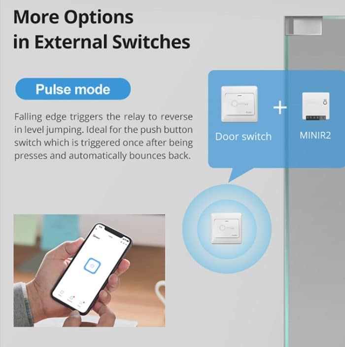 Sonoff MINIR2 Dual-Control WIFI Smart Switch DIY Kleine Modifikationsteile – Bild 10