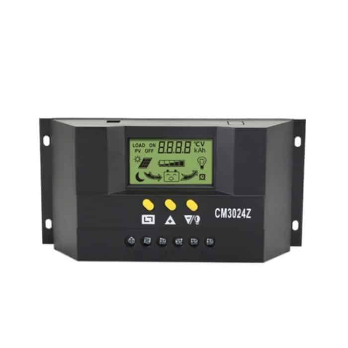 TBD05577827.jpg CM3024Z 12V24V 30A Solarregler LCD-Display Solarladeregler – Bild 1